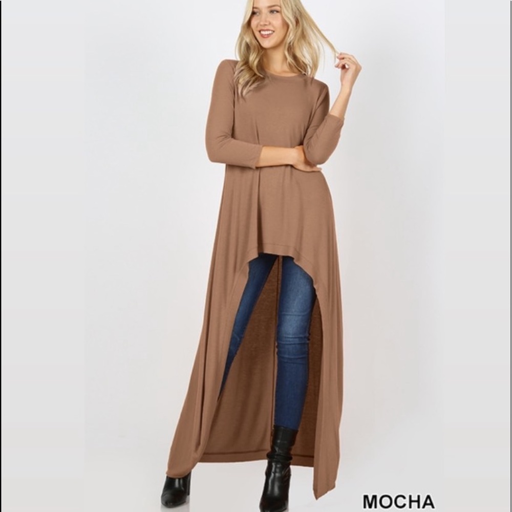 3/4 length shirt